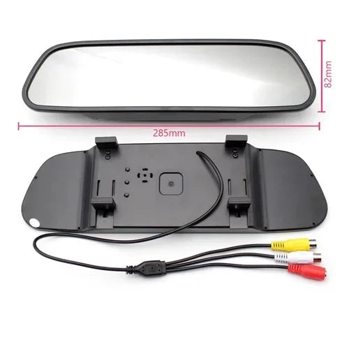 Kit Retrovisor+Câmera De Ré - Carvo