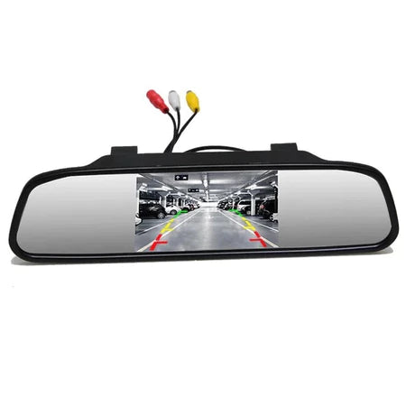 Kit Retrovisor+Câmera De Ré - Carvo